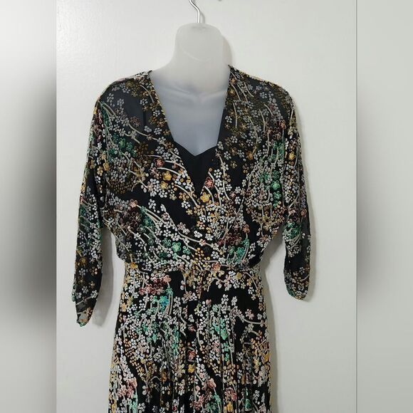 Anthropologie Woodlands Maxi Dress size 4 - Picture 10 of 12